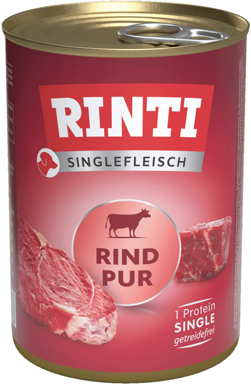 Rinti Single Meat Beef Pure - Can