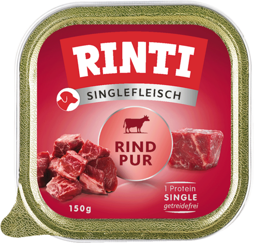 Rinti Singlefleisch Rind Pur - Schale