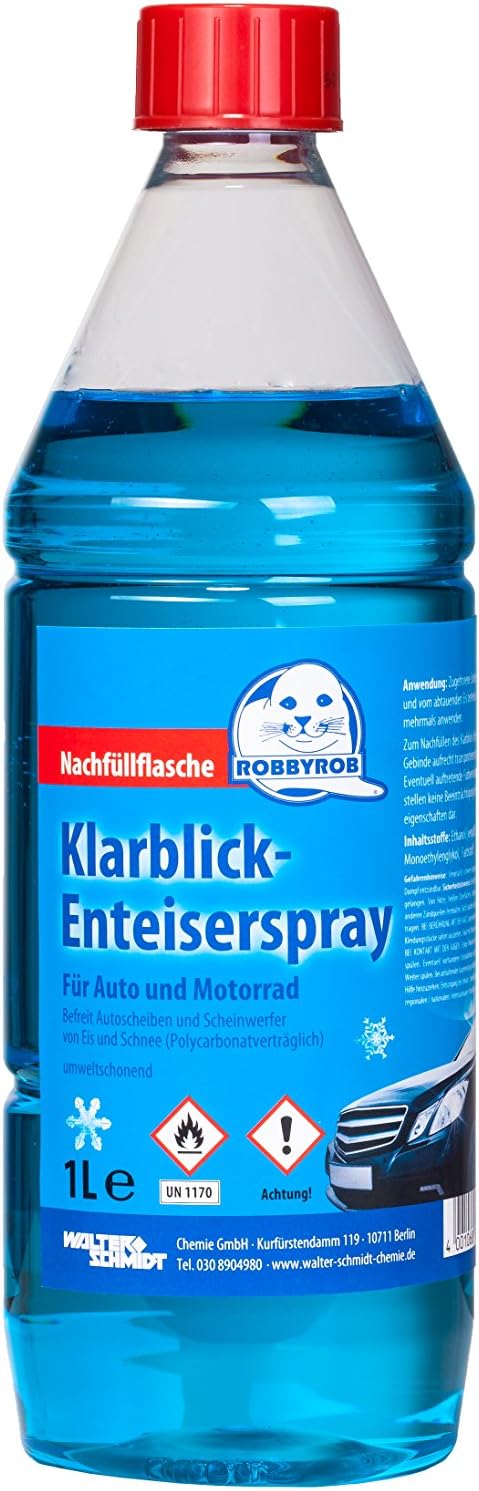 Robbyrob De-icer Spray Refill Bottle 1 l