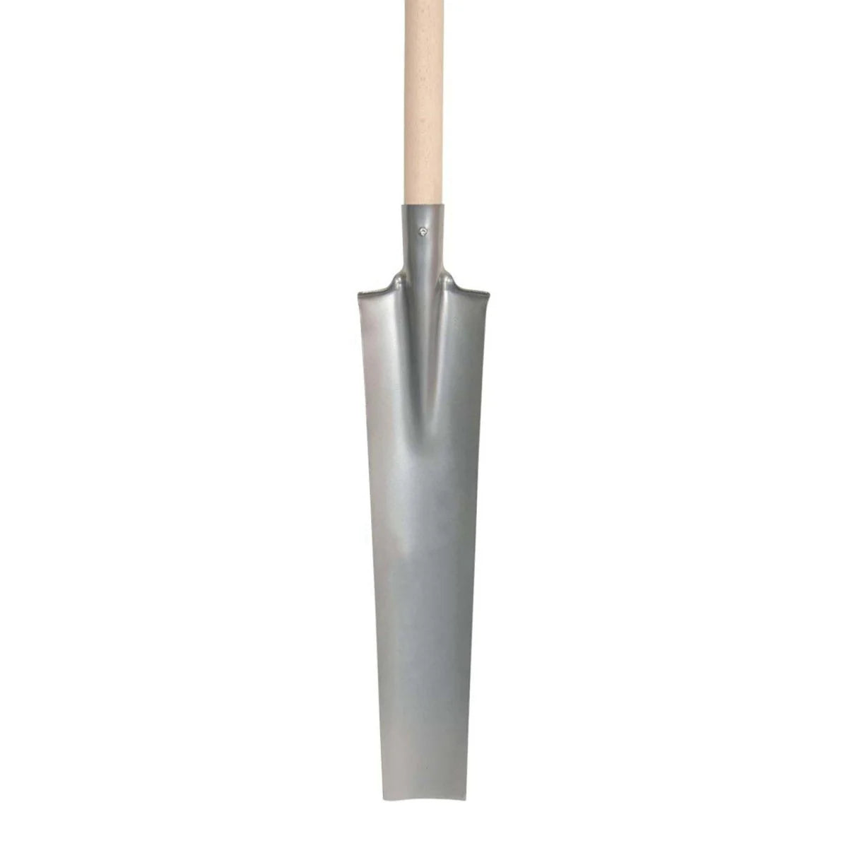 Drain Spade with Tread Size 2 silver pu