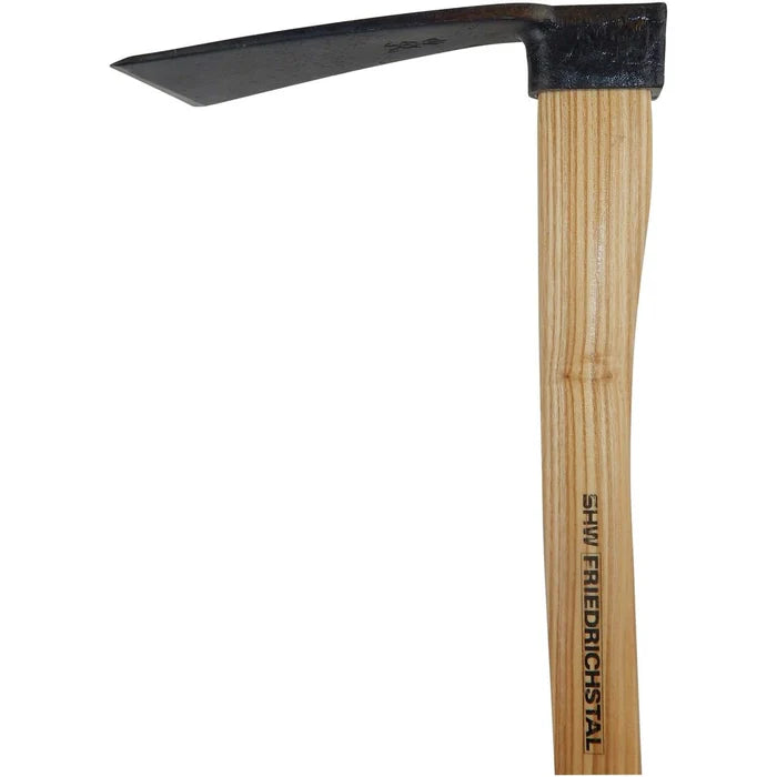 SHW Forstpflanzen-Setzhacke mit Eschen-Kuhfuß-Stiel 45 cm