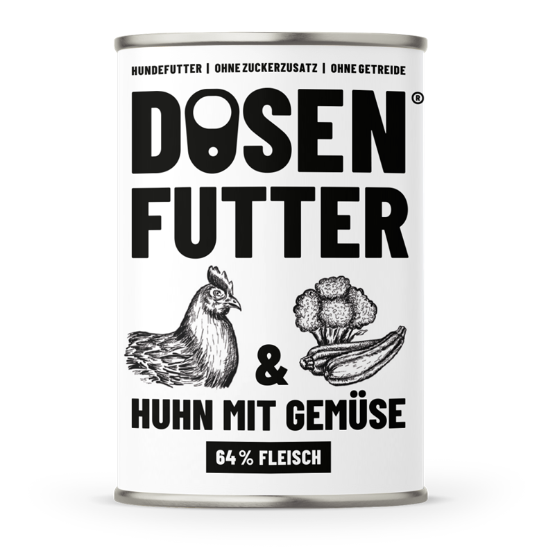 Schnauze & Co. Dosenfutter Huhn mit Gemüse