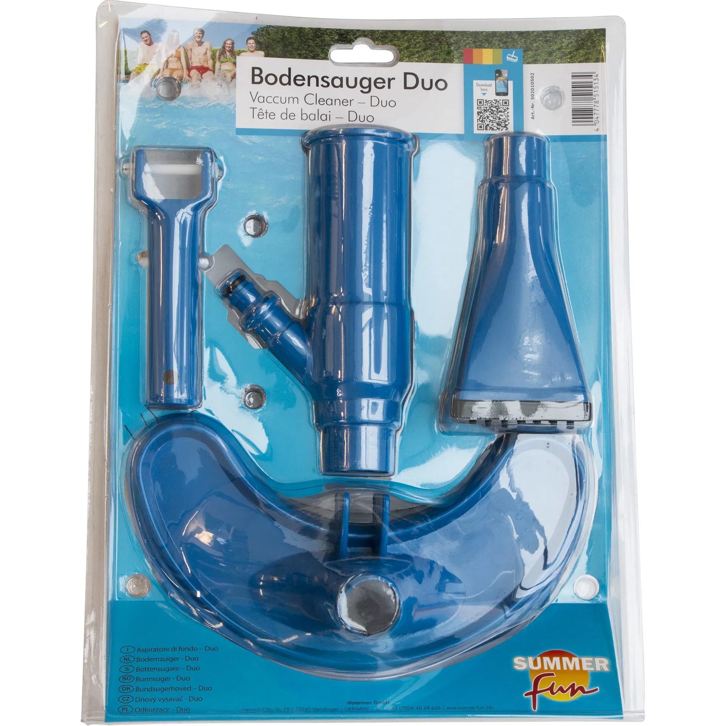 Summer Fun Pool Vacuum Duo