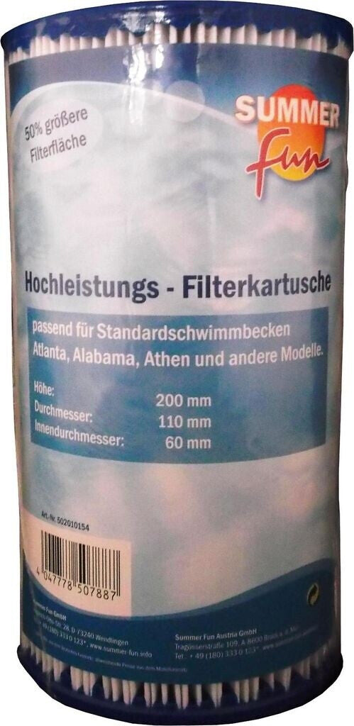 Summer Fun Hochleistungs - Filterkartusche