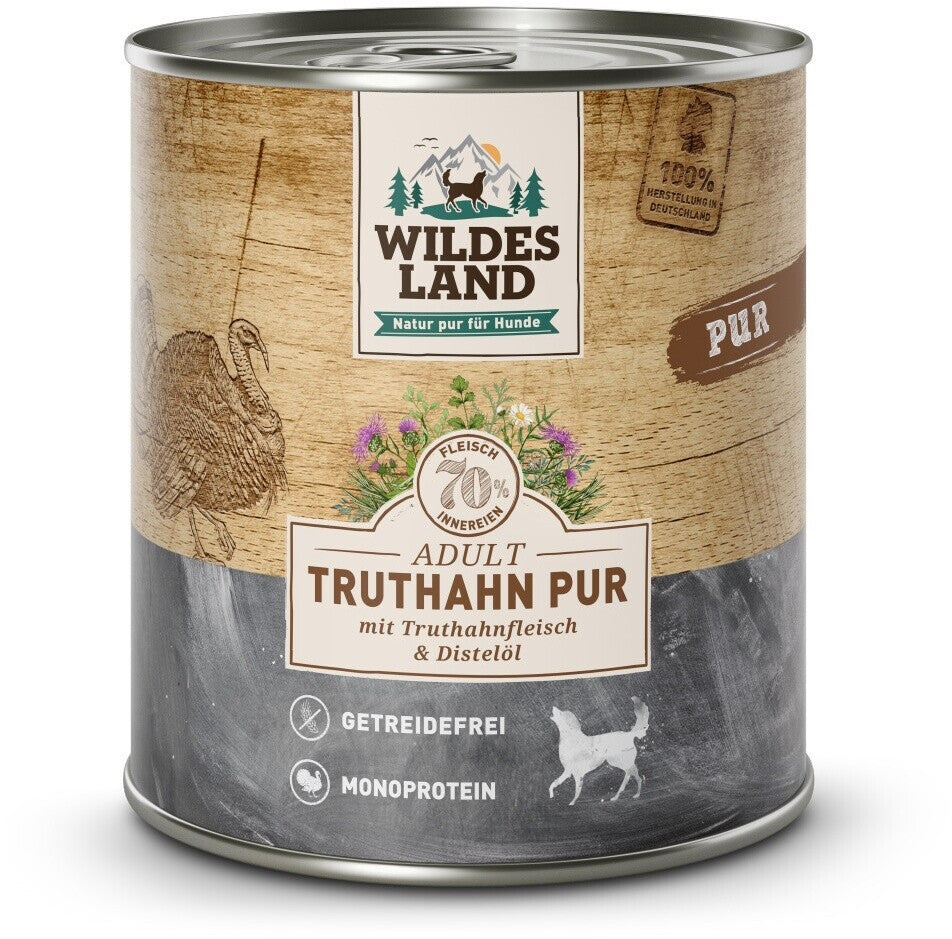 Wildes Land Turkey Pure with Thistle Oil