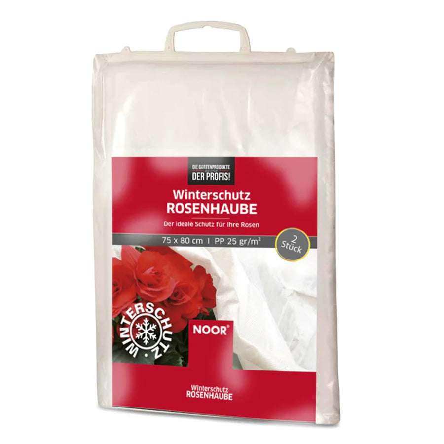 Noor Winter Protection Rose Cover Pack of 2, 75x80cm, White