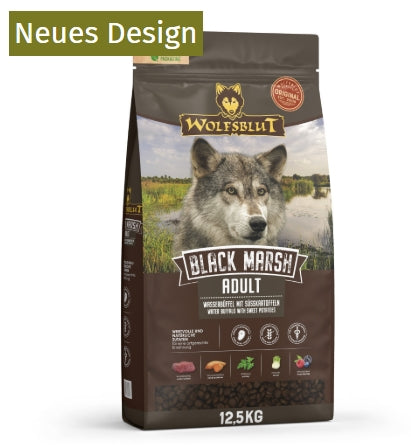 Wolfsblut Black Marsh Adult - Wasserbüffel mit Süßkartoffel