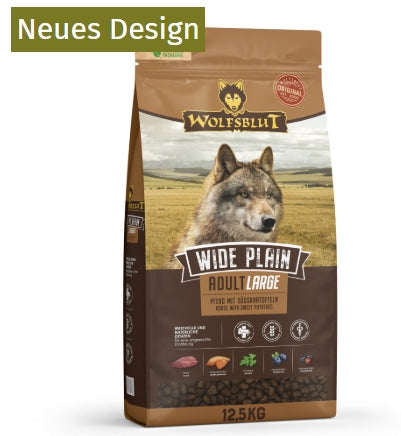 Wolfsblut Wide Plain Large Breed - Horse with Sweet Potato