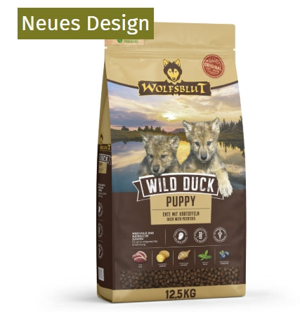 Wolfsblut Wild Duck Puppy - Ente mit Kartoffel