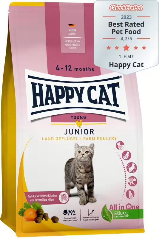Happy Cat Young Junior Farm Poultry