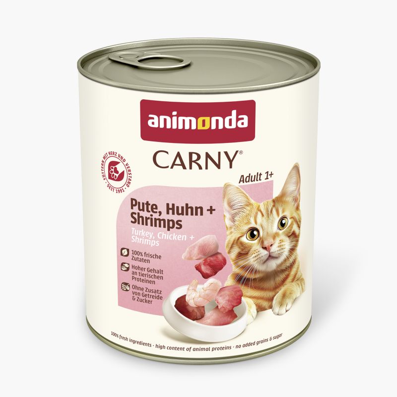 animonda Carny Adult Pute,Huhn+Shrimps
