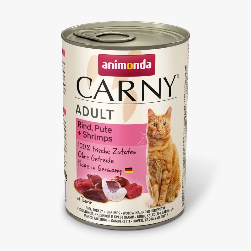 animonda Carny Adult Rind,Pute+Shrimps