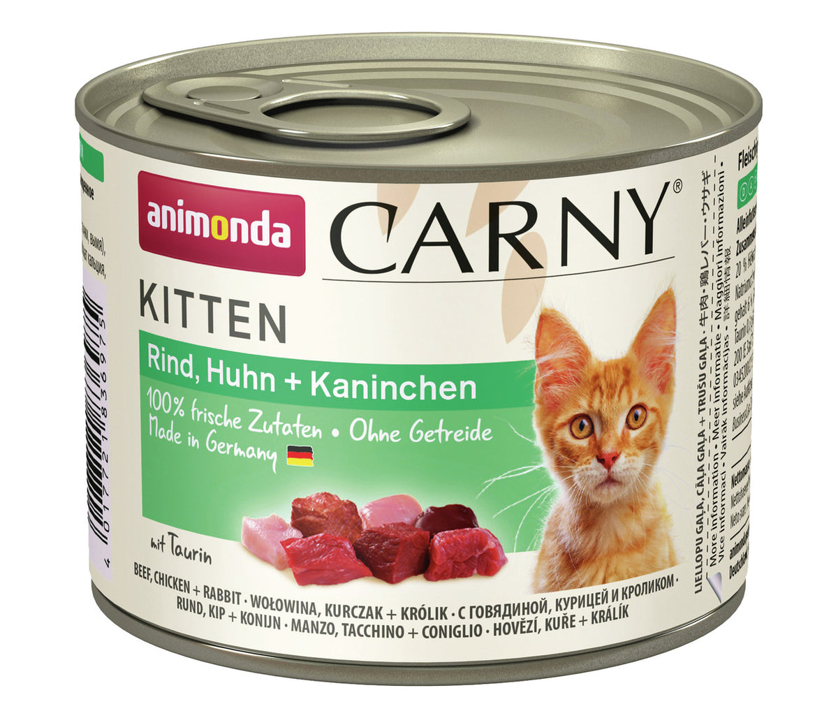 animonda Carny Kitten Beef, Chicken+Rabbit
