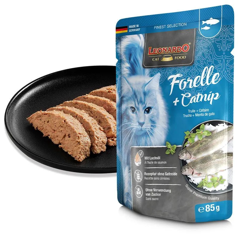 LEONARDO Finest Selection Forelle + Catnip