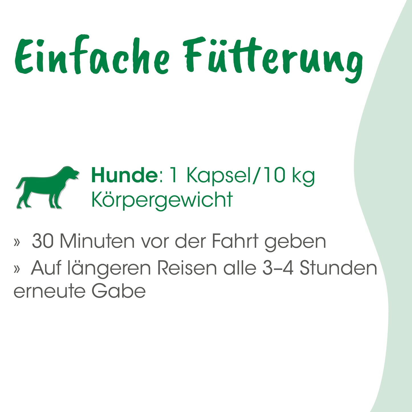 cdVet Gute Reise Kapseln für Hunde