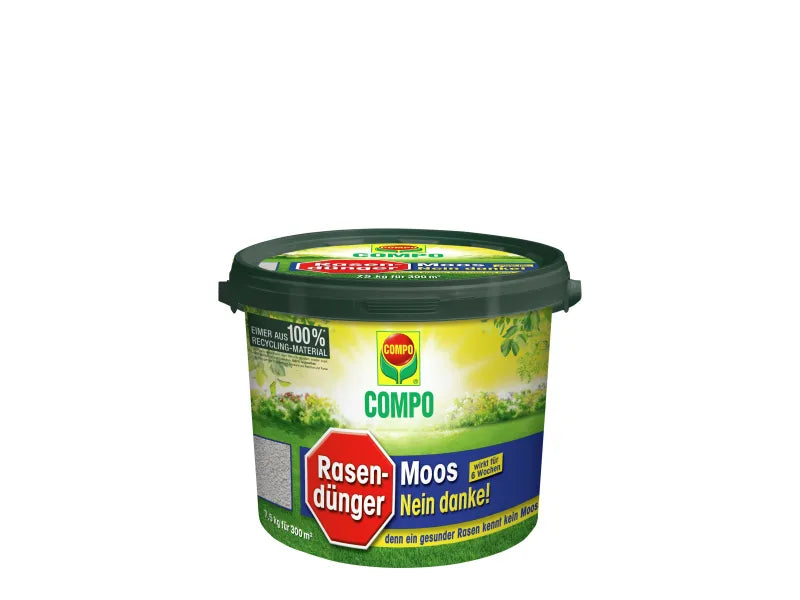 Compo Lawn Fertilizer Moss - No thanks!