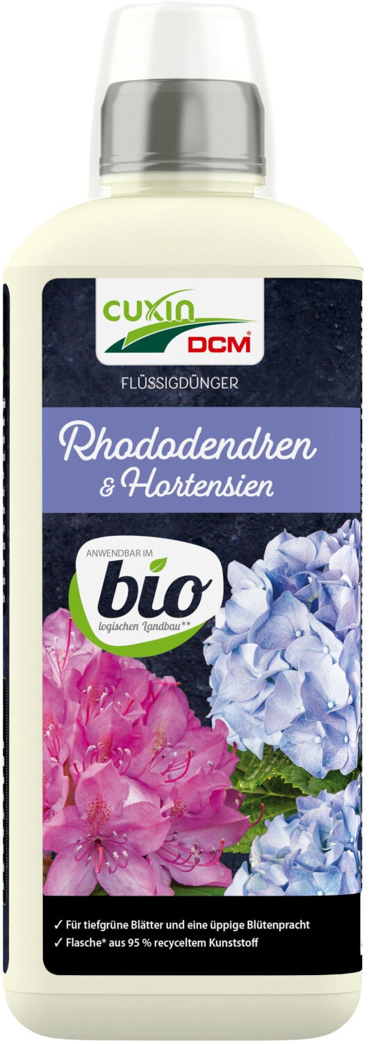 Cuxin DCM Flüssigdünger Rhododendren & Hortensien - Bio