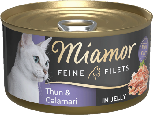 Miamor Light Tuna + Calamari in Jelly