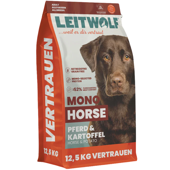 Leitwolf Mono Horse Pferd und Kartoffel