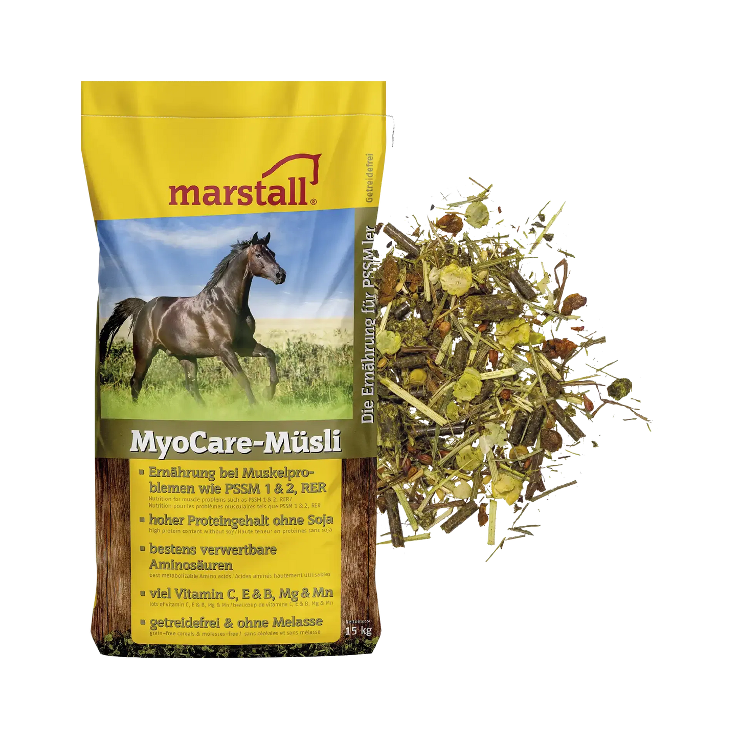 Marstall MyoCare Müsli 15 kg bei Muskelprobleme wie PSSM