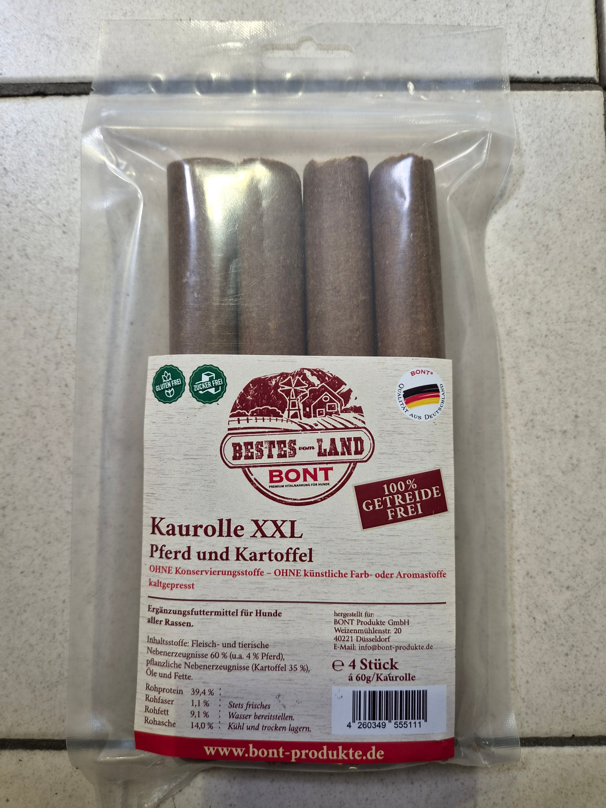 Bont Kaurolle XXL Pferd und Kartoffel