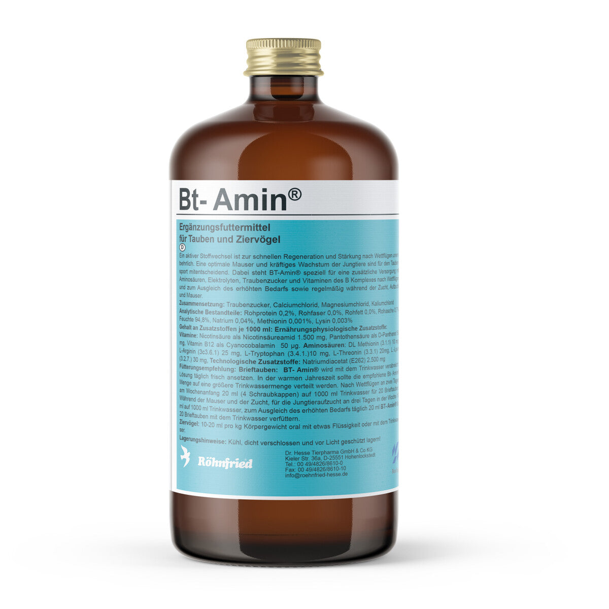 Röhnfried BT-Amin Aminosäuren/Elektrolyte 1 l