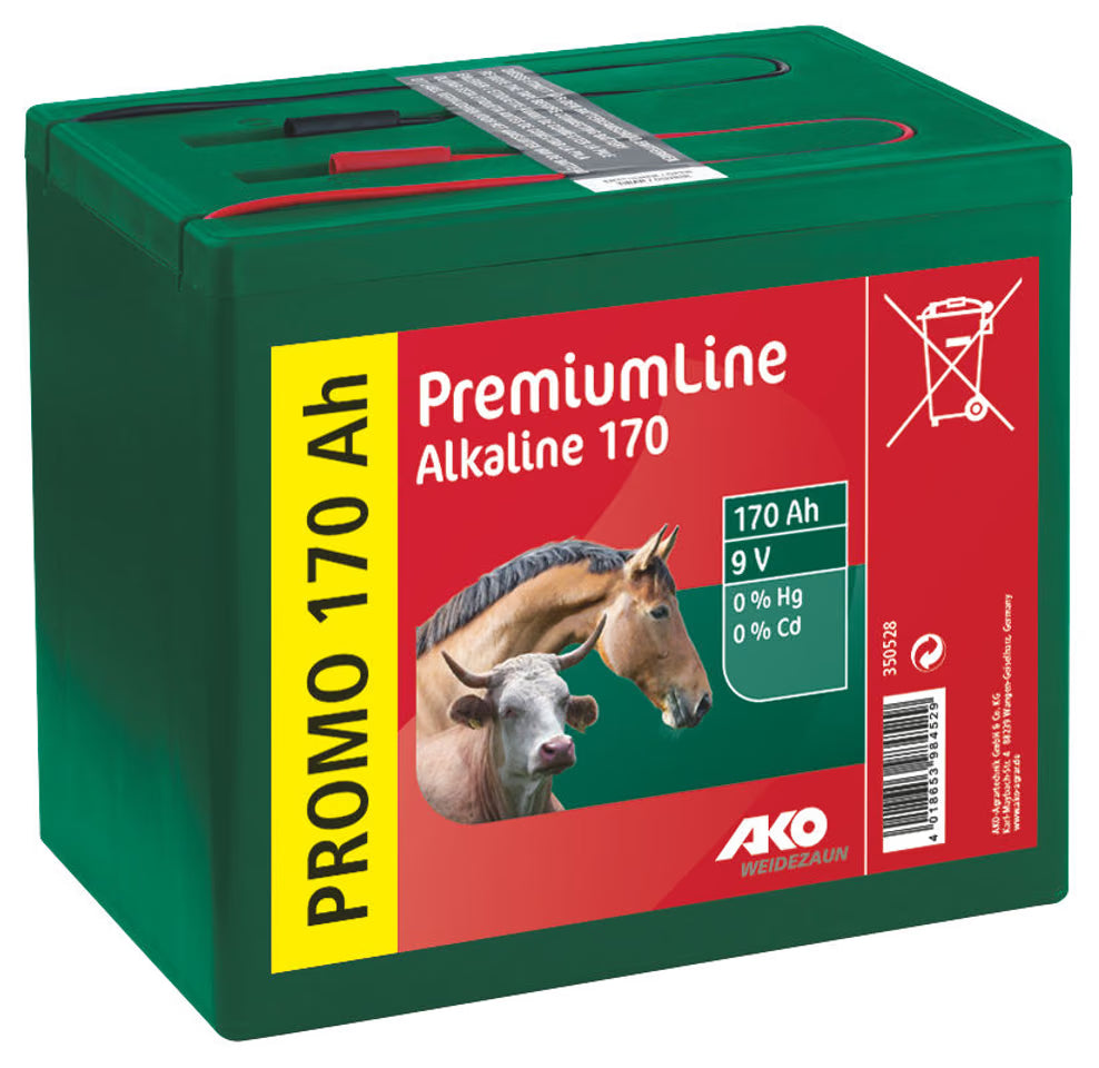 Kerbl Alkaline Trockenbatterie 9 Volt