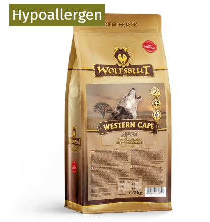 Wolfsblut Western Cape Adult - Strauß mit Banane