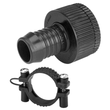 Sprinkler system + pipeline adapter piece