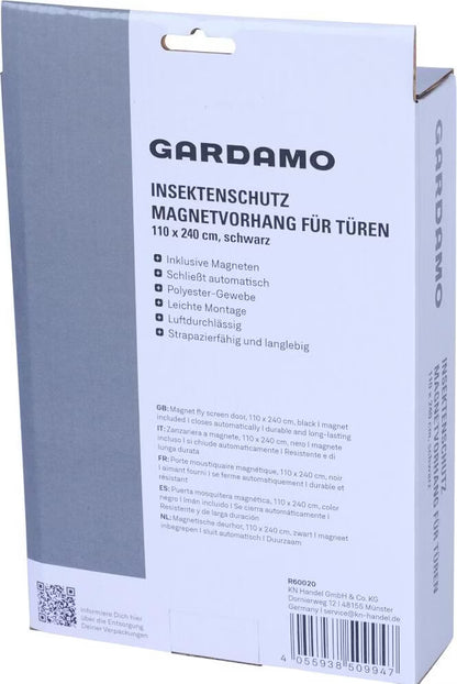 Siena Garden Fliegengitter Magnet Tür 110x240cm zuschneidbar