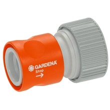 GARDENA SB-Profi System Tap Connector with Water Stop 3/4" 19mm