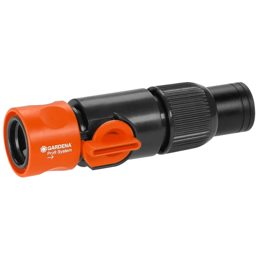 GARDENA Profi-System-Regulierstop, Verbindungsstück mit Regulierventil, 3/4 Zoll-Schlauch