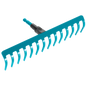 GARDENA combisystem-Rechen, 36 cm / 14 Zinken