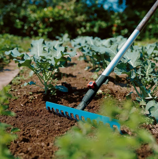 GARDENA combisystem-Rechen, 36 cm / 14 Zinken