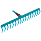 GARDENA combisystem-Rechen, 41 cm / 16 Zinken