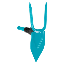 combisystem Garden Hoe, heart-shaped blade, 2 tines, 7 cm wide