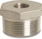 Bevo Profec No. 241 Reducer Stainless Steel 316 2" x 1 1/4" Male x Female Thread 16bar