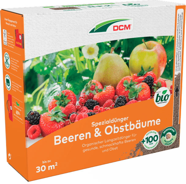 Cuxin DCM Spezialdünger für Beeren & Obstbäume - Bio
