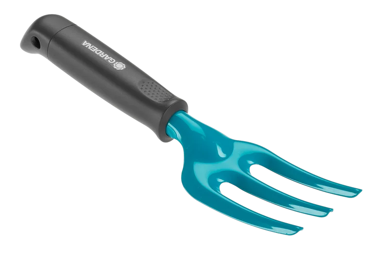 GARDENA Classic Blumengabel, Grabegabel für die Hand, schont die Wurzel, Breite 7,5 cm