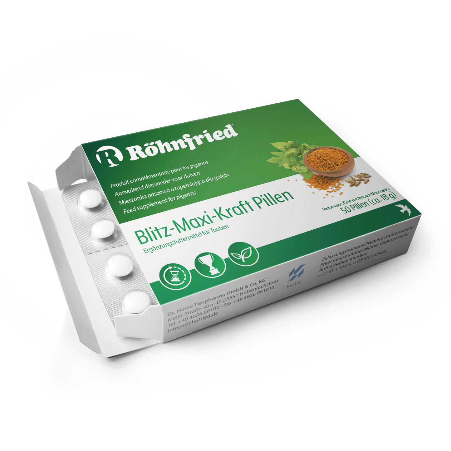Röhnfried Blitz Maxi Kraft Pills 18 g
