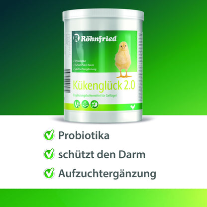 Röhnfried Kükenglück 2.0 Supplementary Feed for Chicks 550g