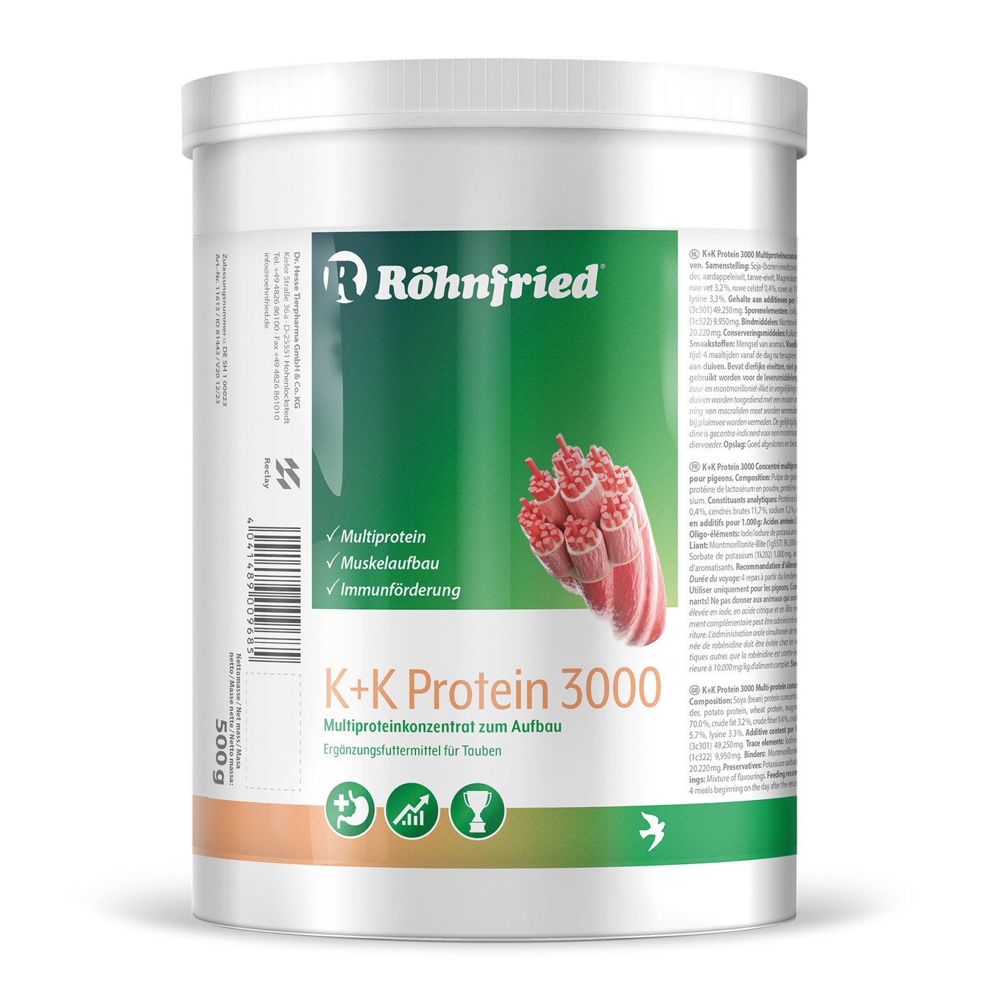 Röhnfried K+K Protein 3000 500 g