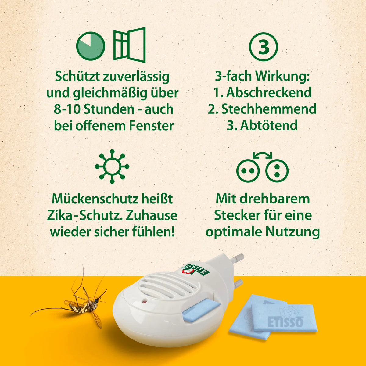 Etisso Electric Mosquito Plug forte