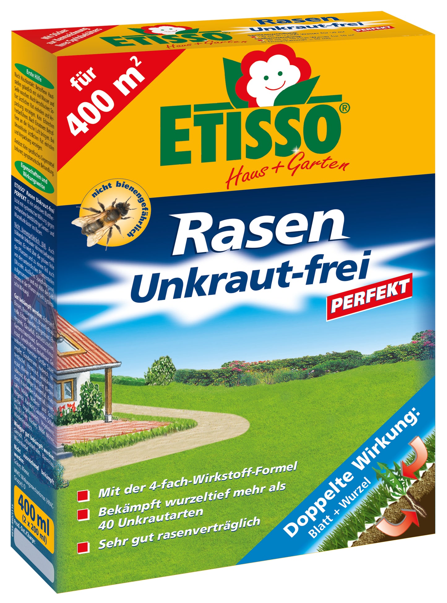 Etisso Rasen Unkraut-frei perfekt
