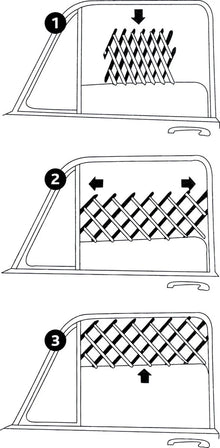 Trixie Auto-Frischluftgitter
