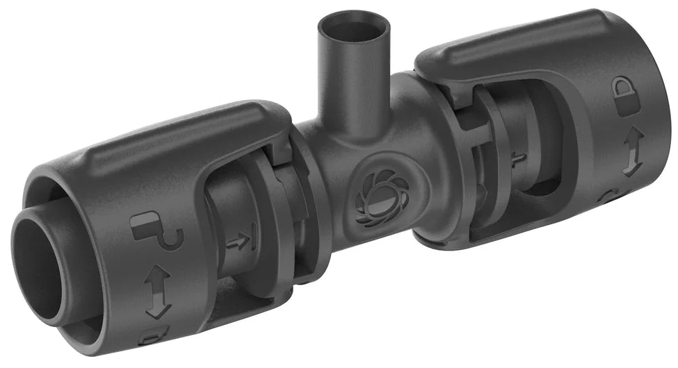Micro-Drip-System T-Joint for Spray Nozzles 13 mm (1/2") - Contents: 5 pieces