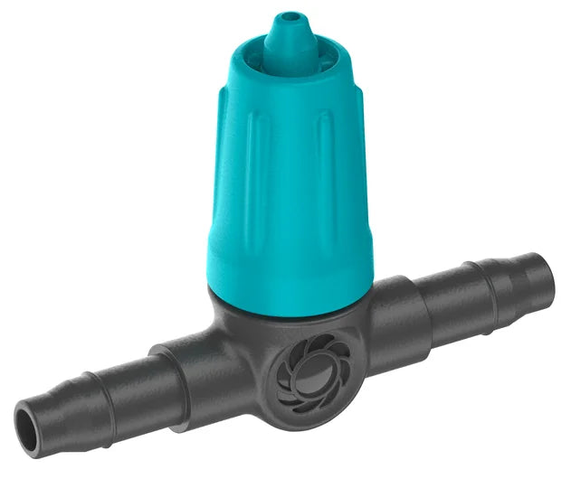 GARDENA Micro-Drip-System Adjustable In-Line Drip Head 0-15 l/h - Contents: 10 in-line drip heads, 1 end cap