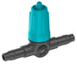 GARDENA Micro-Drip-System Adjustable In-Line Drip Head 0-15 l/h - Contents: 10 in-line drip heads, 1 end cap
