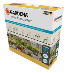 GARDENA Micro-Drip-System Tropfbewässerung Set Balkon (15 Pflanzen)