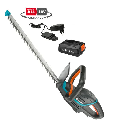 GARDENA Akku-Heckenschere ComfortCut 50/18V P4A Ready-To-Use Set